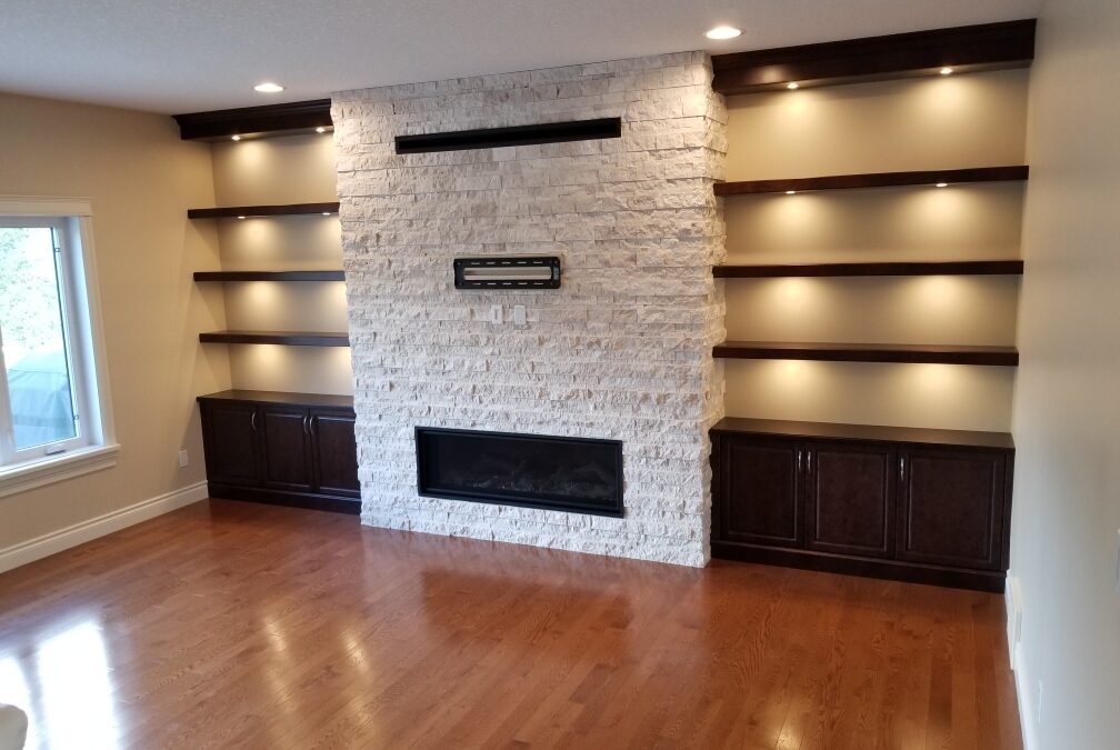 Advantages of Gas and Electric Fireplaces in Edmonton Home Renovations